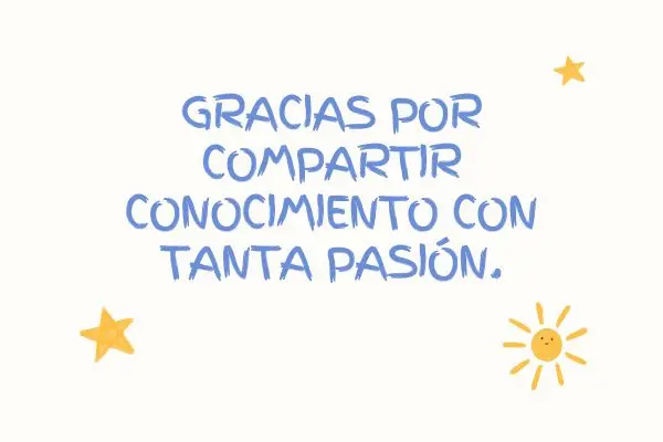 Frases para el Día del Maestro cortas