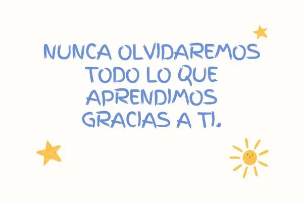 Ideas para personalizar tus frases para el Día del Maestro
