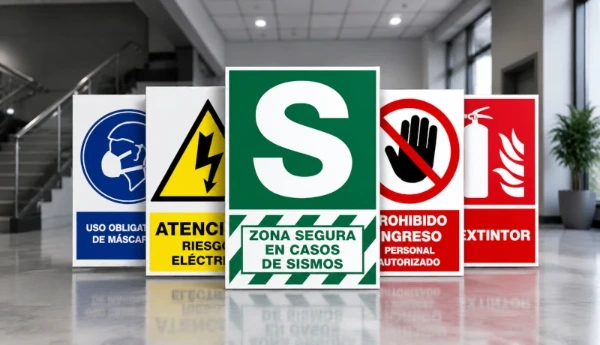 5 tipos de señales de seguridad laboral