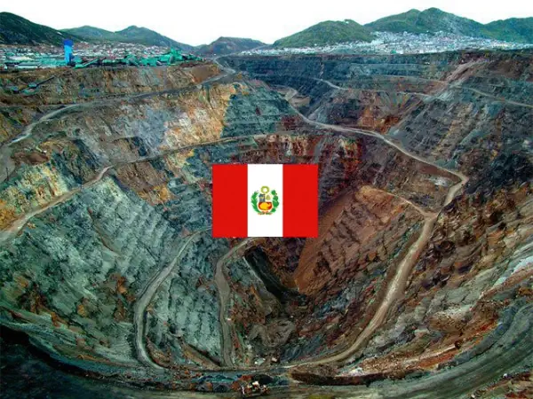 Las 15 principales minas en el Perú