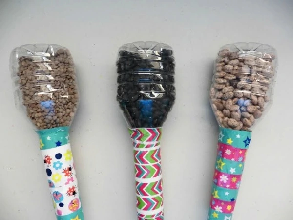 20 instrumentos musicales con materiales reciclables fáciles de hacer